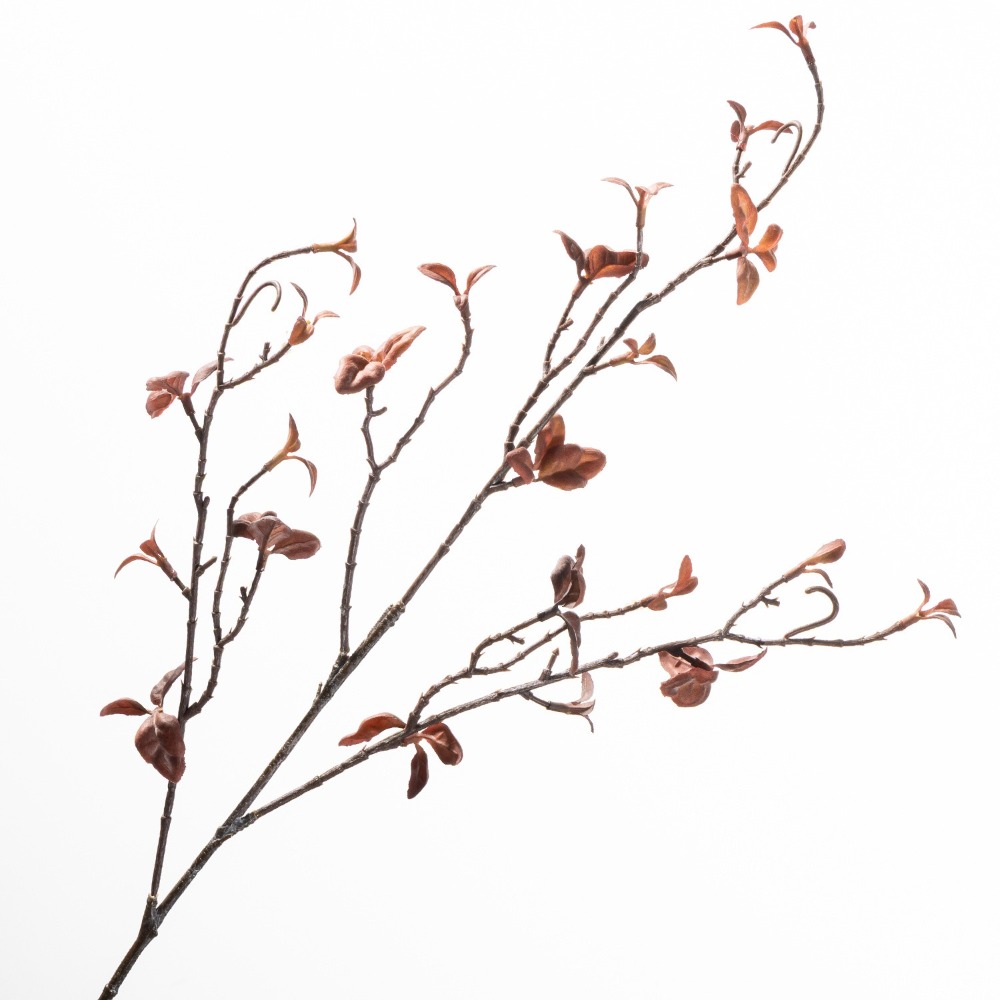 Branch Curly Willow - กิ่งไม้ประดิษฐ์วิลโลว์แบบสัมผัสเสมือนจริง กิ่งไม้แห้งหยิก วัสดุพลาสติกสำหรับตกแต่งแจกัน กิ่งไม้ประดิษฐ์สีเขียวพร้อมดอกตูมปลอม