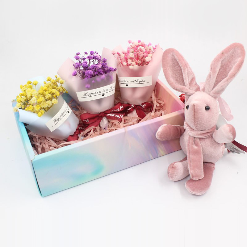 ช่อดอกยิปโซฟิลลาแห้งธรรมชาติขน - Dried Flower Bunch บทวิจารณ์และราคา