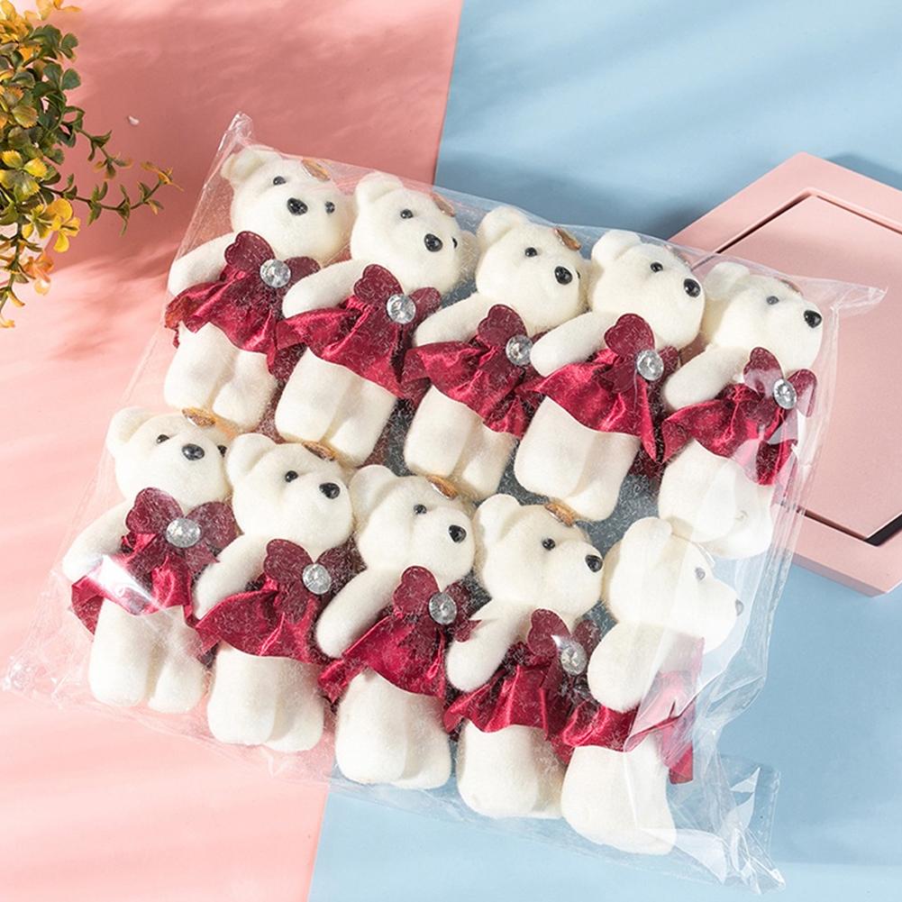 ตุ๊กตาหมีไอศกรีมประดับเพชร 10  - Flower Supply บทวิจารณ์และราคา