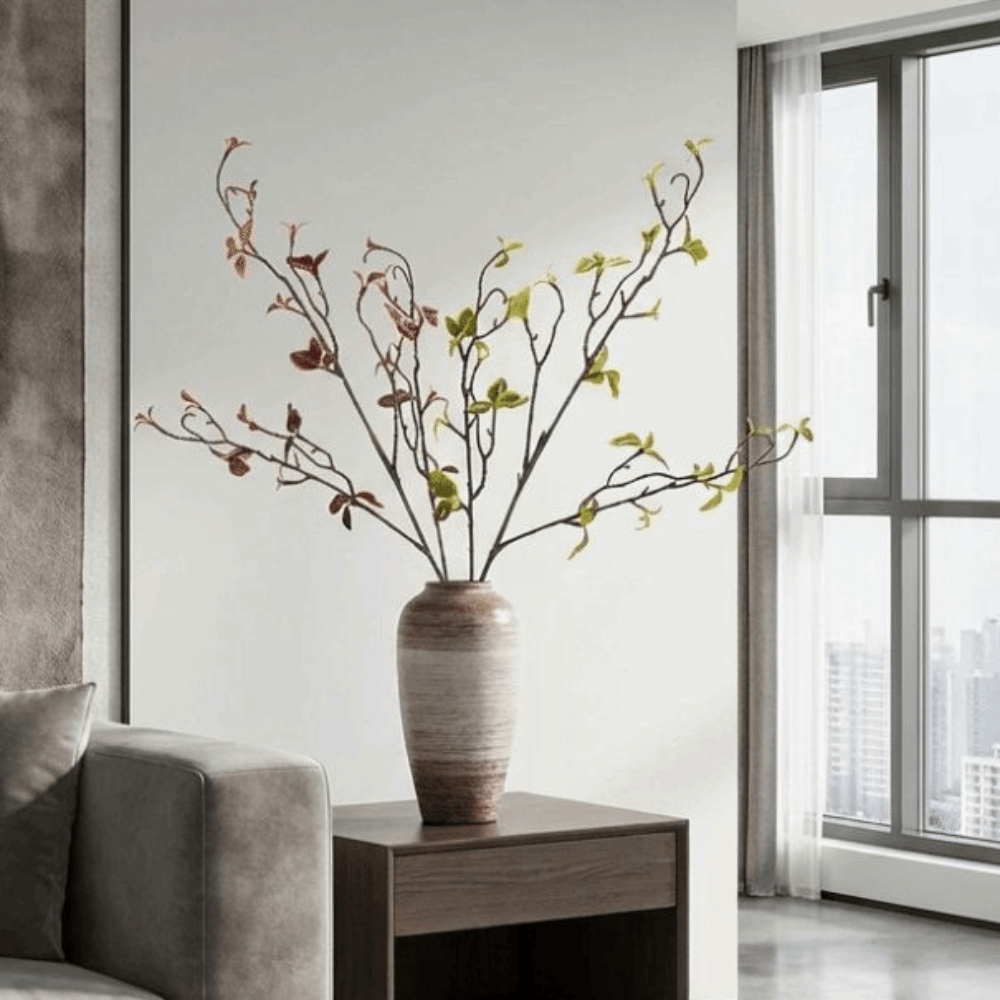 กิ่งวิลโลว์ประดิษฐ์สัมผัสเหมือ - Branch Curly Willow บทวิจารณ์และราคา