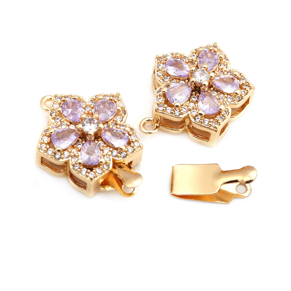 4 ชุดขนาดเต็ม 21x15 มม.18K Gol - Flower Supply บทวิจารณ์และราคา