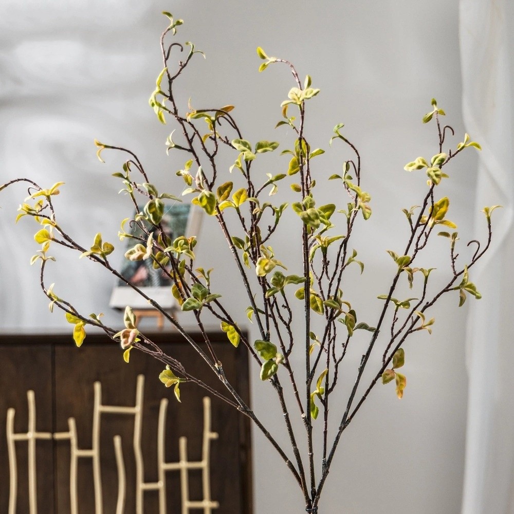 กิ่งวิลโลว์ประดิษฐ์สัมผัสเหมือ - Branch Curly Willow บทวิจารณ์และราคา